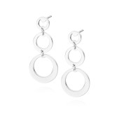 Cercei argint lungi cu cercuri DiAmanti Z1761E-DIA